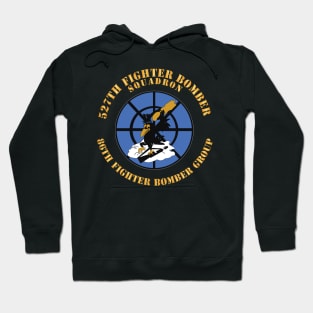 527th Fighter Bomber Sqdrn, 86th Fighter Bomber Group X 300 Hoodie